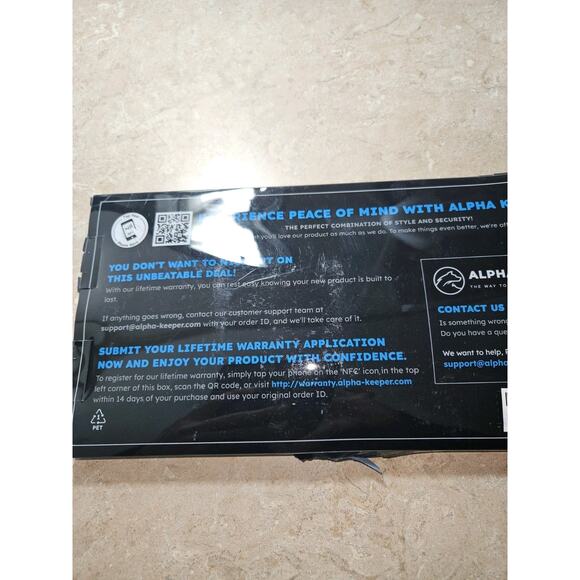 Alpha Keeper RFID Money Travel Belt‎ Passport Holder Fanny Pack Silver New - Picture 5 of 7